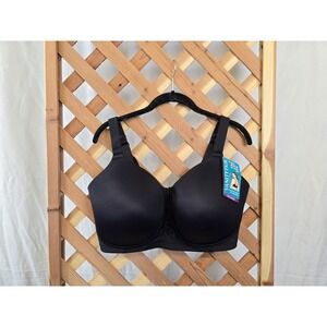 NWT Vanity Fair Women's Beauty Back Smoothing Strapless Bra - Black - Size 38H